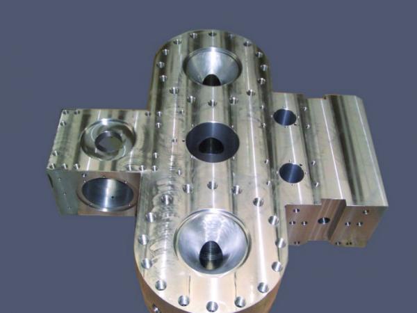 Testa per macchina settore plastica